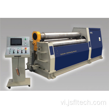 Máy lăn tấm tấm tấm thép CNC Four Con lăn